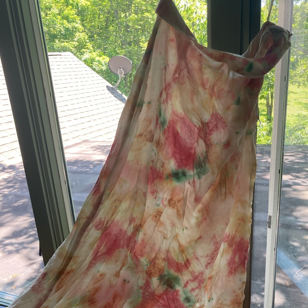 Auguste tye-dye midi skirt